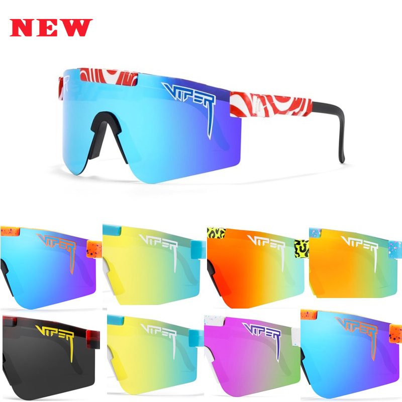 

2021 Pit Viper Original Sport google TR90 Polarized Sunglasses for men/women Outdoor windproof eyewear 100% UV with box
