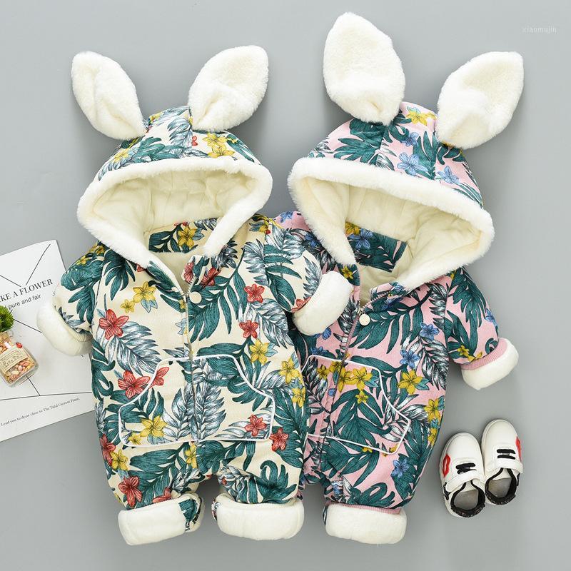 

Newborn Baby Romper Autumn Winter Cotton Baby Boys Clothes Thickening Jumpsuit For Girls Overalls Unisex Clothes 0 3 6Month1, Gray