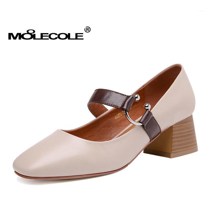 

MOOLECOLE 2020 Gentlewoman Pointed Toe Heels 4.8CM Shoes Metal Lady Leather Sandals on Sales USA4.5-8 EUR34-39 Model 722521, Black