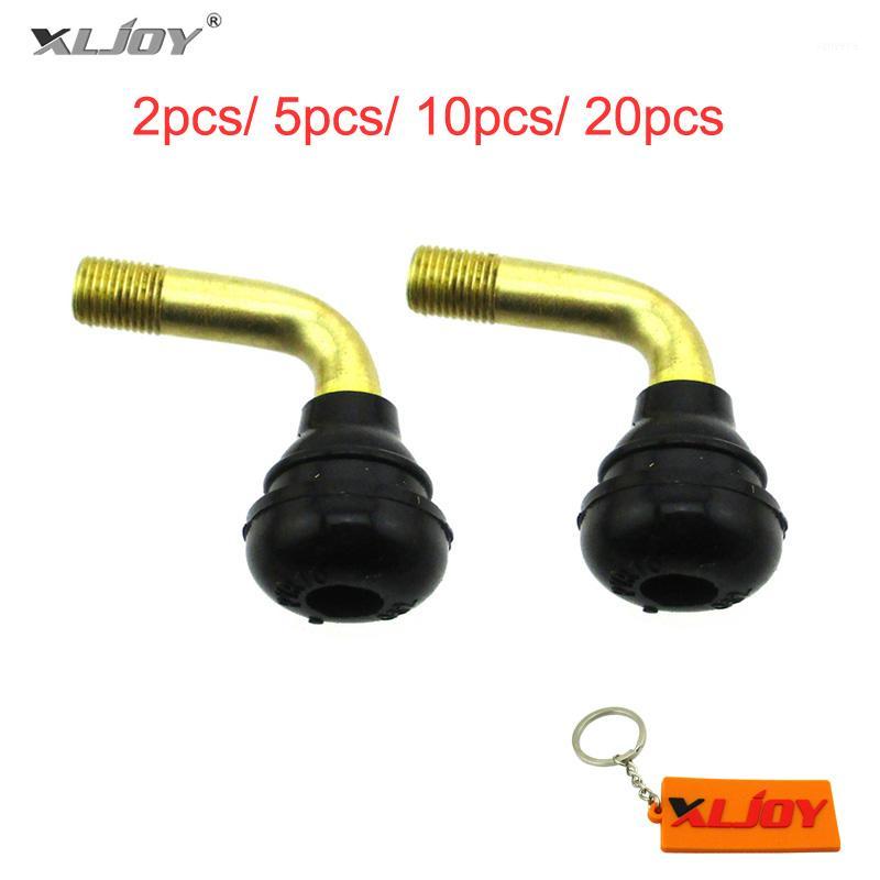 

XLJOY PVR70 Tubeless Tire Valve Stems 90 degree Pull-In Auto For Scooter Moped ATV Quad Pit Dirt Bike Motorcycle1