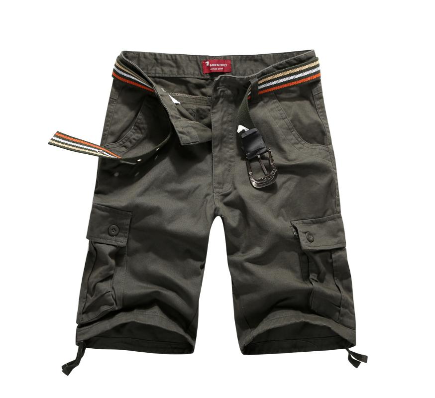 

Men Shorts 2020 Fashion Plaid Beach Shorts Mens Casual Camo Camouflage Short Pants Male Bermuda Cargo Overalls, Black