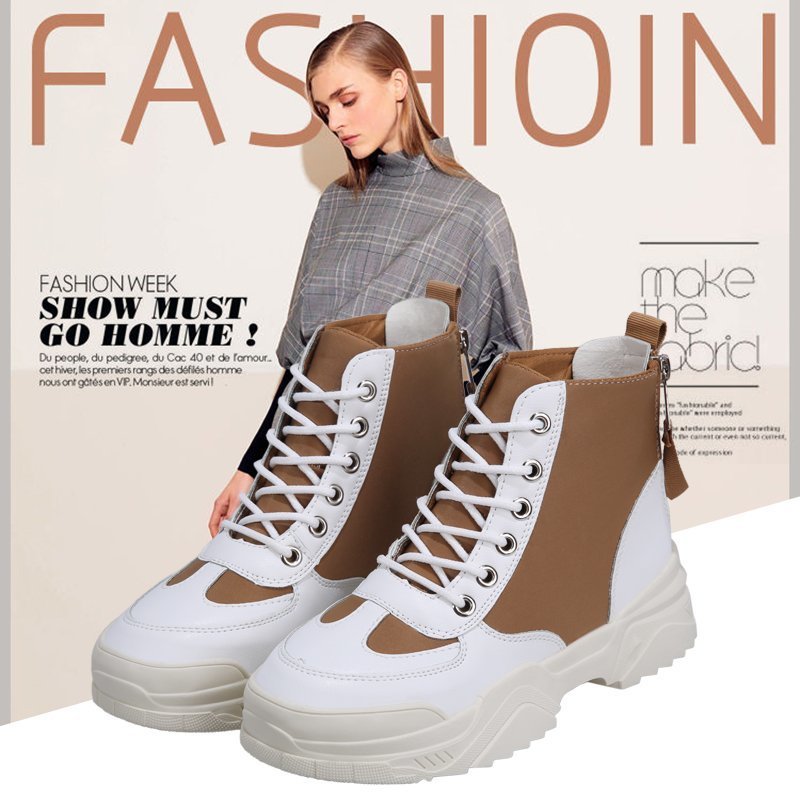 

High Quality Leather Boots for Men 2ml4, White