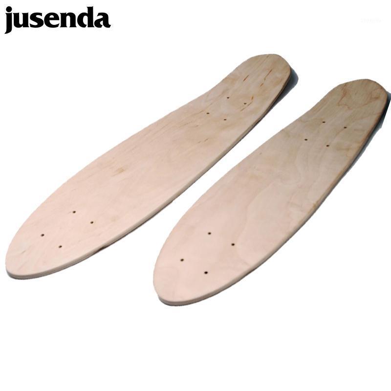 

Jusenda Skateboard Deck 24inch Single Rocker Double Concave Children Cruiser Scooter Skate Board Maple Longboard DIY Blank Part1