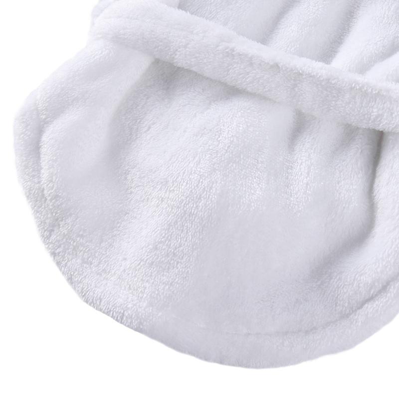 

Pet Pajama With Hood Thickened Luxury Soft Cotton Hooded Bathrobe Quick Drying And Super Absorbent Dog Bath Towel Soft Pet Night, As pic