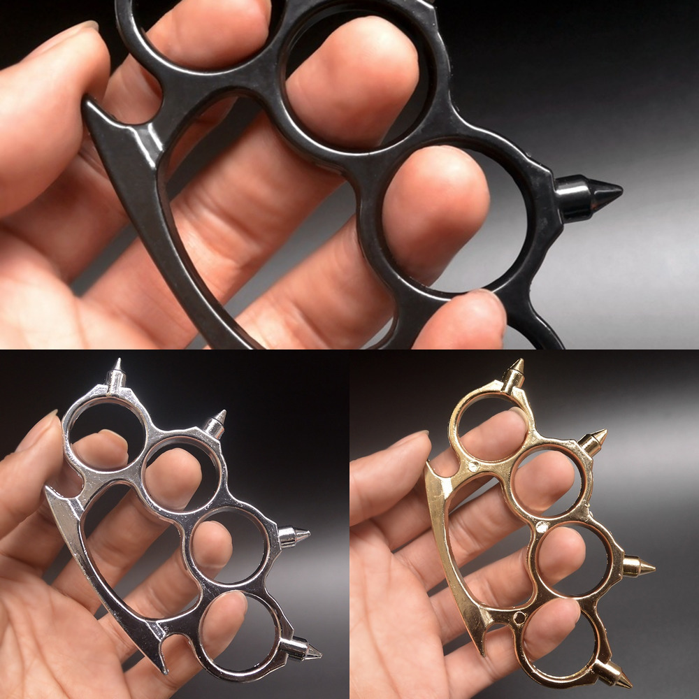 

Legal Self-defense Weapon Refers to Tiger Tip Ring, Hand Clasp Fist, Defense Weapon, Tiger Ring Ring Ring, Iron Four Finger Hand Brace K8ib