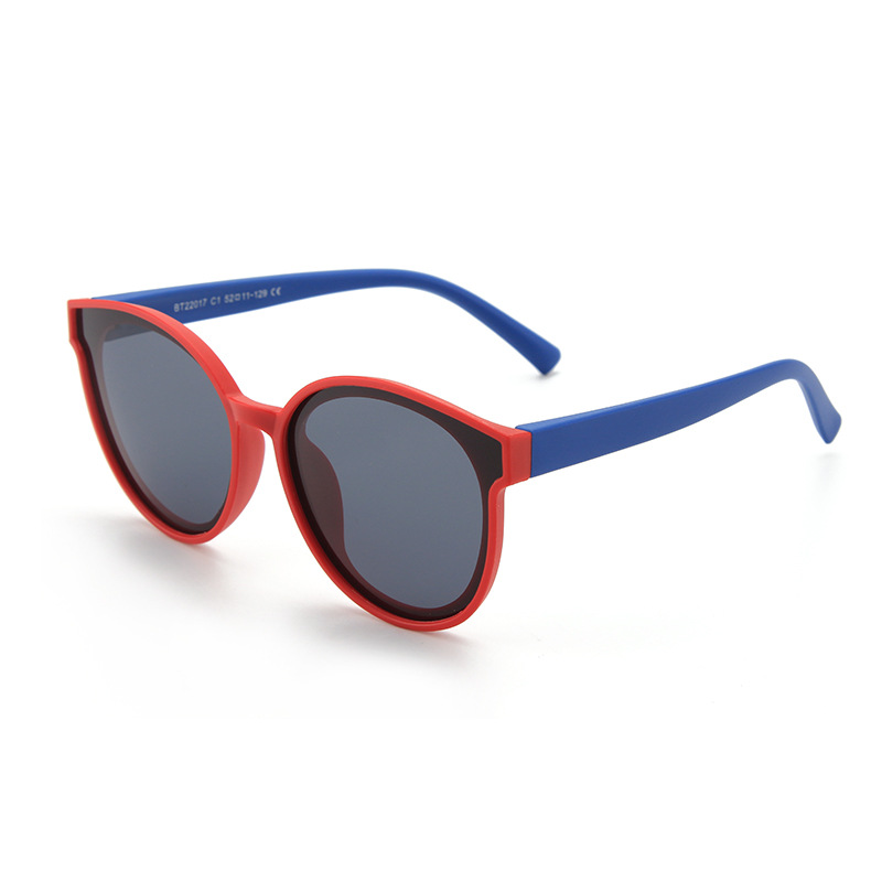 

Sunglasses for Kids Boy Wholesale Sun Glasses for Girls Uv Protection Silica Gel Material Sunglasses Polarized with Different Colour