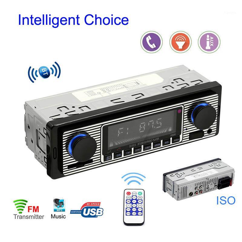 

5513 Autoradio 1 Din MP3 Player Car Radio Stereo Handsfree Bluetooth Music Car Audio 12V FM Stereo Audio With In Dash AUX Input1