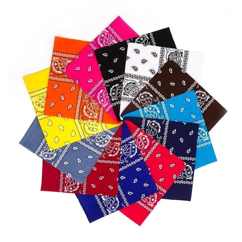 

12PCS New Arrived Unisex Hop Black Bandana Fashion Headwear Hair Band Neck Scarf Wrist Wraps Square Scarves Print Handkerchief1
