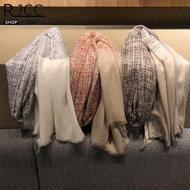 

Real Pure Natural cashmere scarf women tassel soft for women high quality