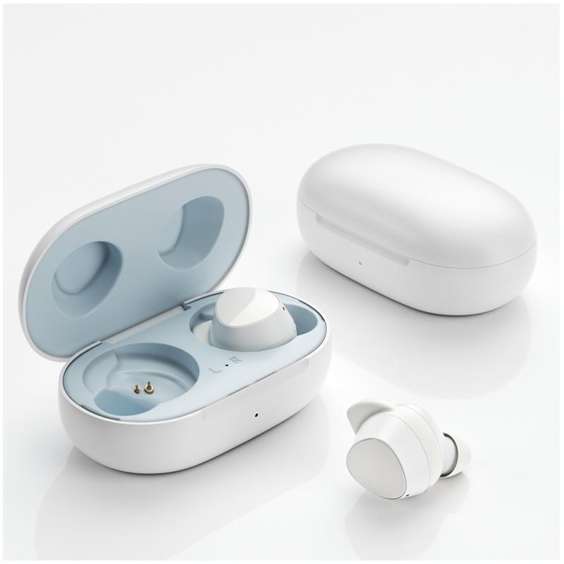 

Tws sports headset Bluetooth 5.0 Earphones in-ear wireless earplug with mic hands-free earphone noise reduction head set1, Red