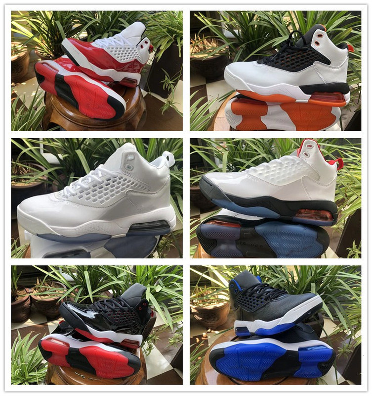 

Maxin 200 Royal Blue Red men basketball shoes Trainer Limited Black Grey White Boys Mens Athletic sports sneakers With Box