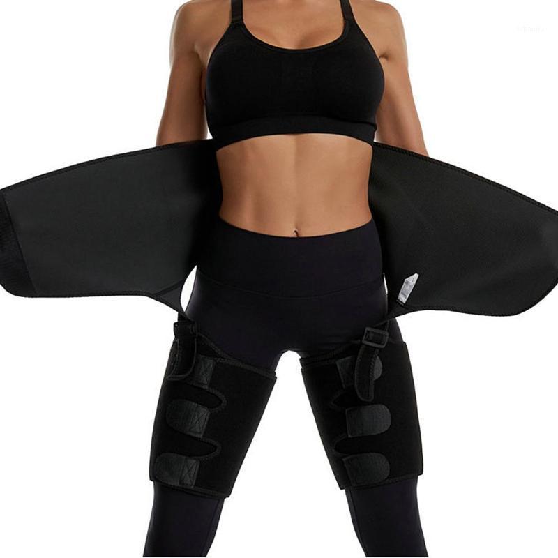 

3 in 1 Thigh Belt Trimmer BuLifter Adjustable Women Fitness Workout Shapewear Universal Yoga1, Red