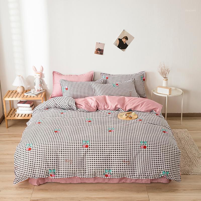 

Cartoon Style Comforter Bedding Sets Duvet Cover Bed Sheet Pillowcase Bed Linen Boy Girl Child Bedclothes Comforter Bedding Sets1