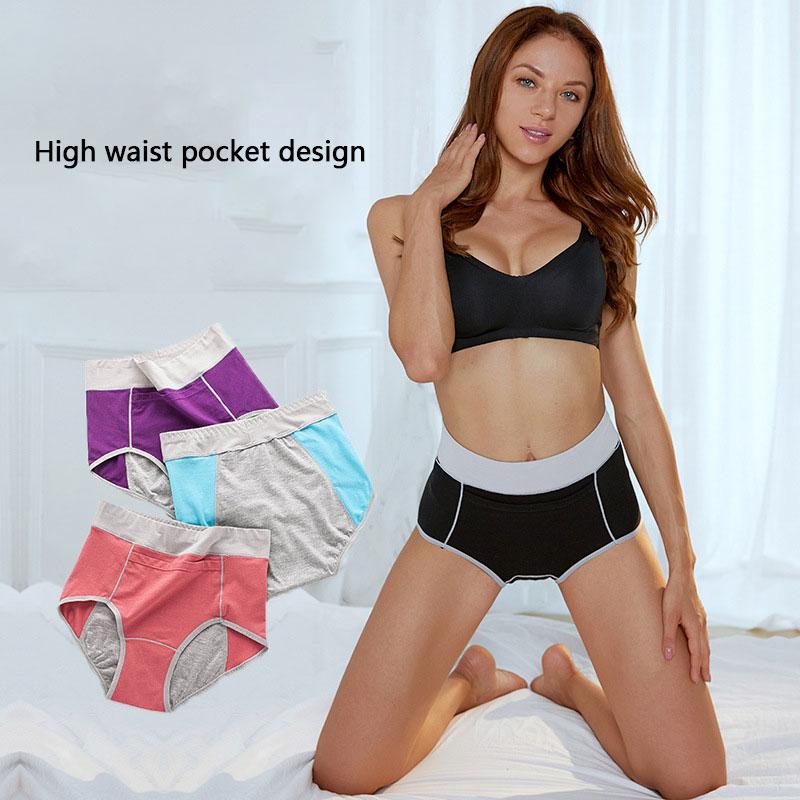 

1pcs Women Menstrual Physiological Leakproof Menstrual Period Panties Underwear Pants High Waist