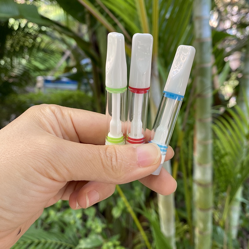 

free shipping full ceramic vape cartridges 510 thread atomizer tank with 1.4ohm resistance