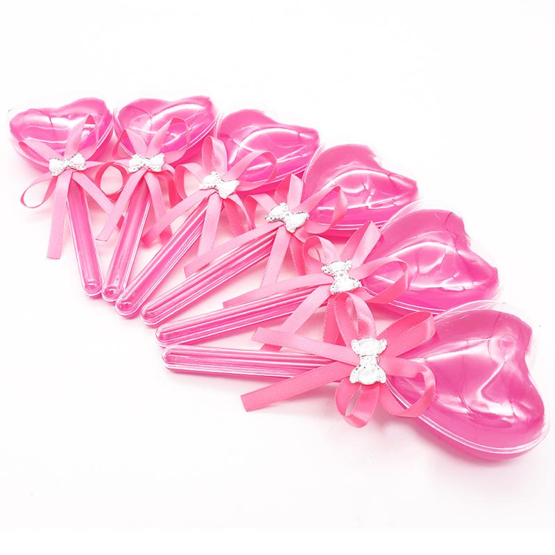 

12Pcs/Set Candy Box Birthday Baby Shower Wedding Event Party Supplies Cute Lollipop For Guest Plastic Transparent Candy Gift Bag