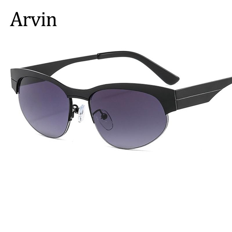 

Sunglasses Fashion Cat Eye Women Vintage Metal Gradient Black Sun Glass Eyewear Shades UV400