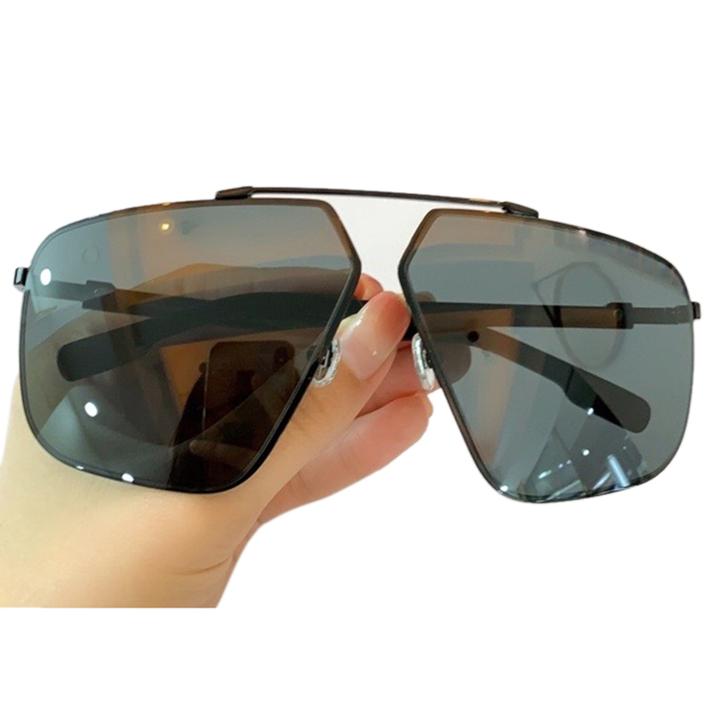 

Overszied Square for woman mark male pilot mirror uv400-gaffe sunglasses HC3I