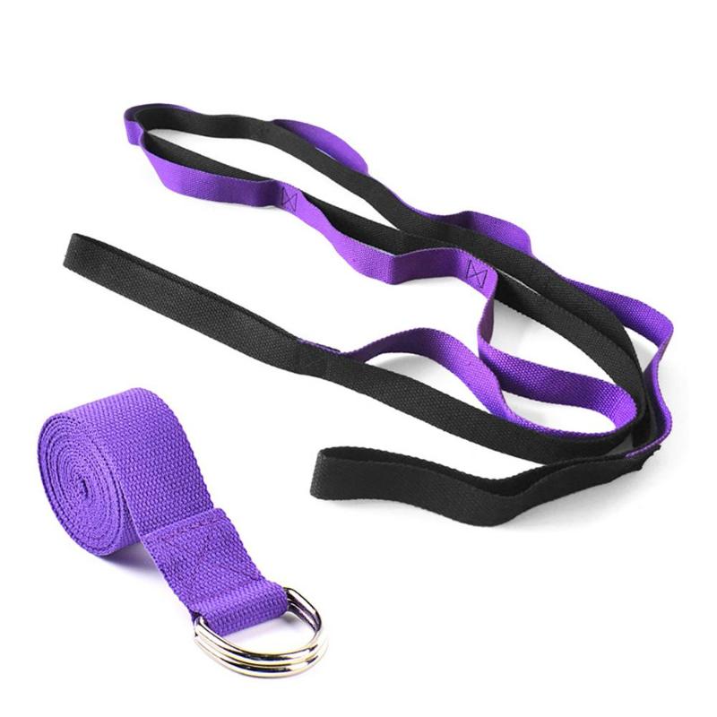 

Yoga Stretching Strap 330LB Resistance Band Set Dasiy Chain Yoga Strap Loop Home Exercise Sports Gym Fitness Equipment, Blue
