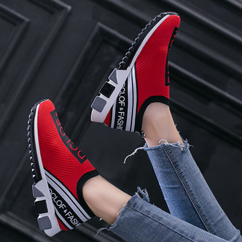 

Designer Sock Shoes Men Vulcanized Shoes Unisex Casual Shoes Man Sneakers Slip-On Walking Sneakers Men Chaussures Homme, Black
