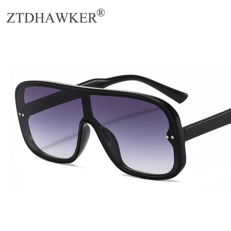 

Sunglasses The Large Square Siamese Sun Glasses Wild Personality Trend Ladies Outdoor