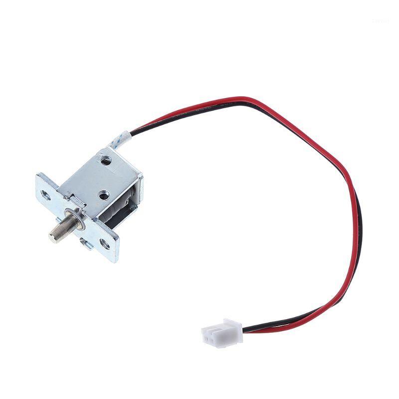 

DC 12V 0.5A Mini Electric Magnetic Cabinet Bolt Push-Pull Lock Release Assembly Solenoid Access Control l29k1