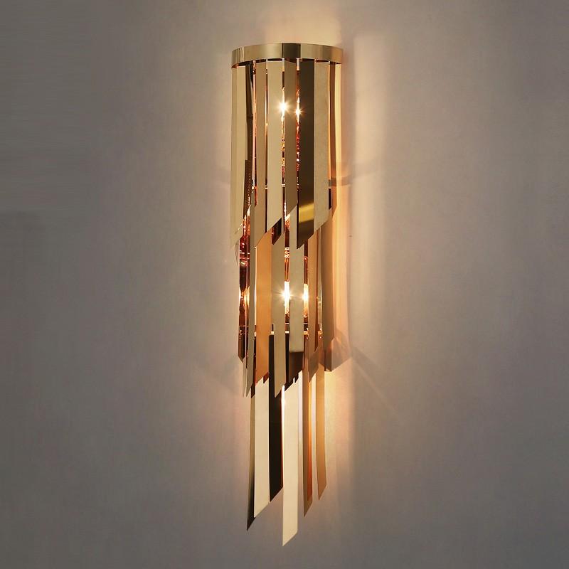 

Nordic Modern Living Room Sconce Wall Lights Tv Wall Seminal Hotel Luxury gold LED lamp New Fashion Mirror Light Lighting