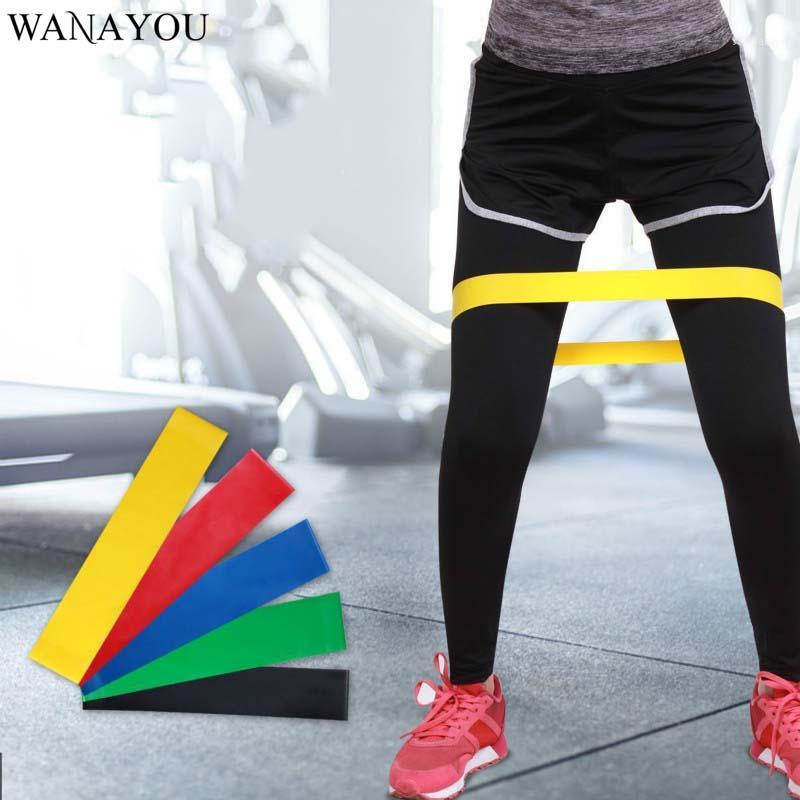 

WANAYOU 5Levels Latex Resistance Band,Gym Yoga Comprehensive Exercise Bands,Indoors Sports Fitness Stretching Elastic Bands1