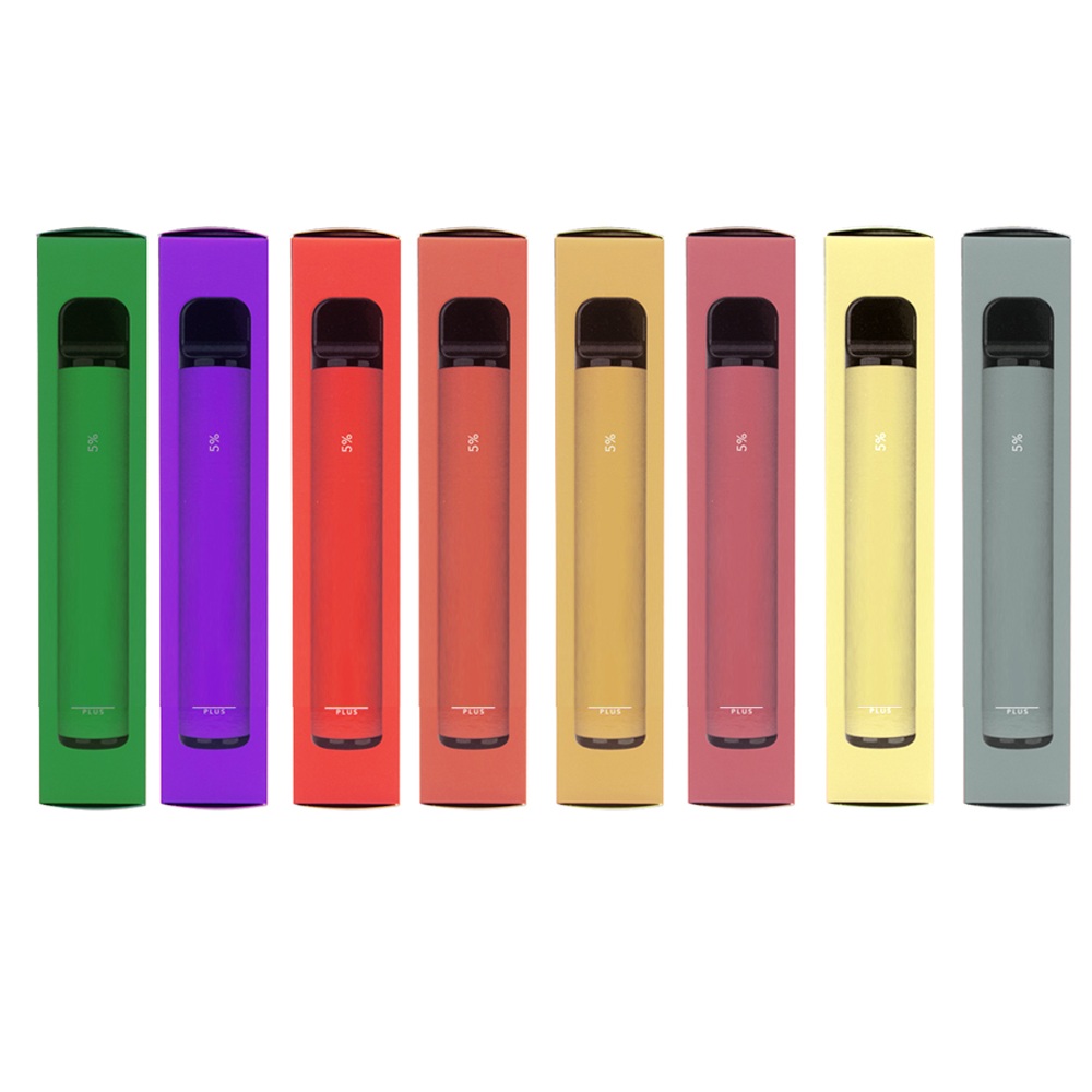 

PUFF Plus disposable vape 800+Puff Cartridge 550mAh Battery 3.2mL Pre-Filled Vape Pods Stick Style vape Cigarettes Portable Vaporizer