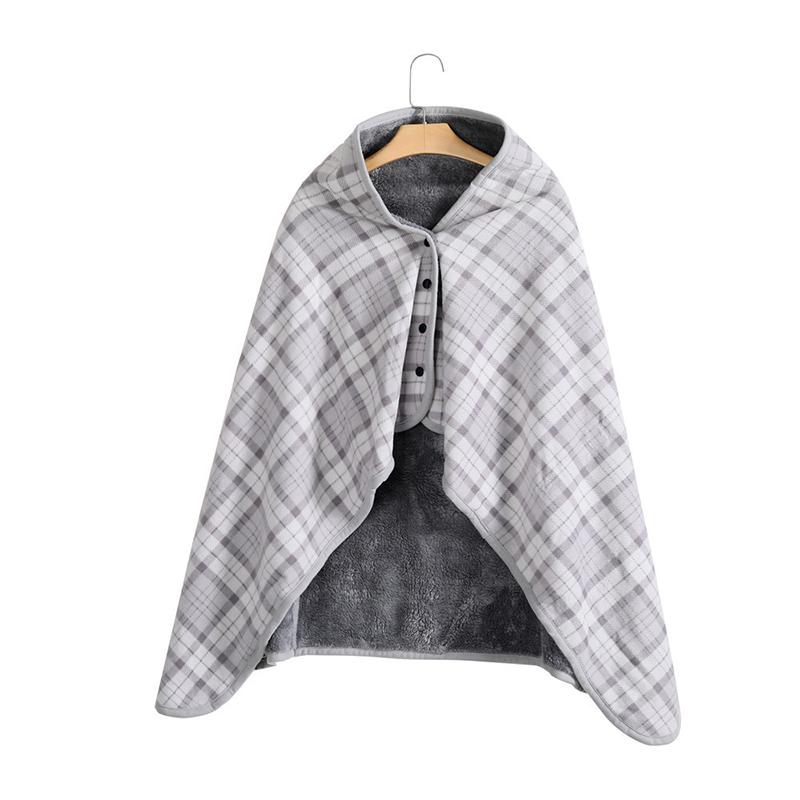 

Plush Bed Winter Fleece Blanket Soft Super Outdoor Shawl Flannel Blanket Coral Warm Multifunctional Adult TV