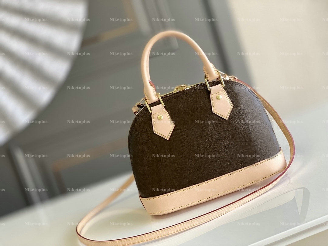 

M53152 ALMA BB Lattice Coffee Checkerboard Shell Bag Women Luxury Designers Shoulder Bags Messenger Flower Designer Handbag Lady Cross Body Clutches, #1