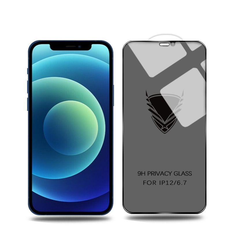 Privacy protection film HD OG tempered glass for iphone 12 X Xs Max 11 Pro Max 6s 7 8 Plus XR screen protector-image-635074899