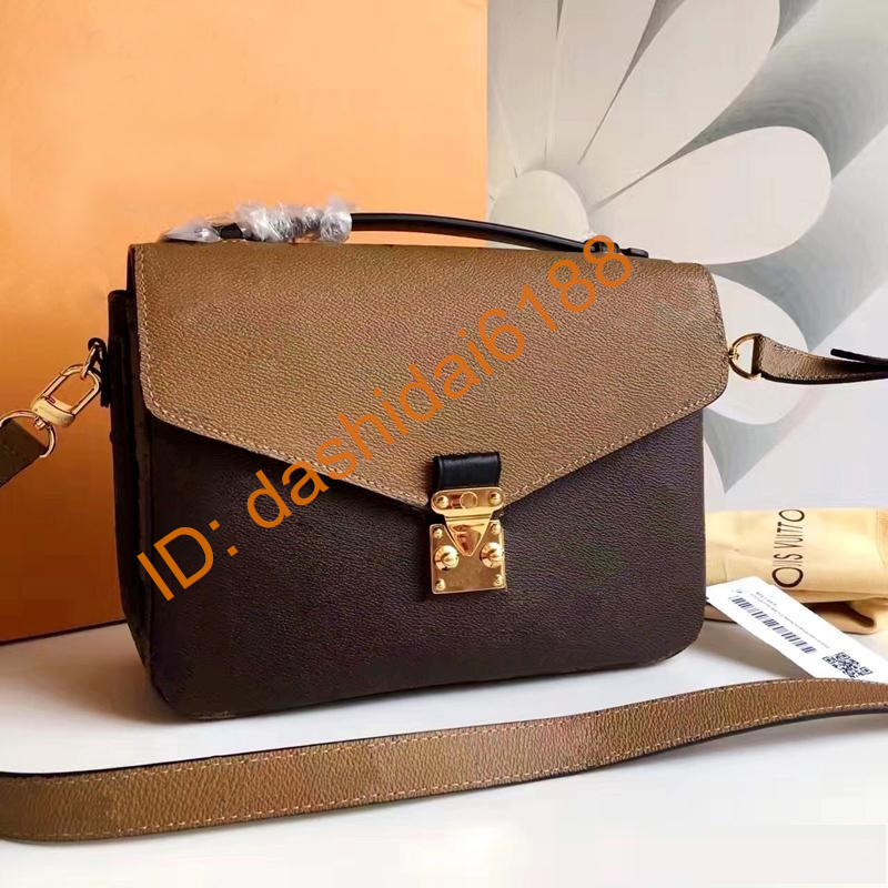 

Free Shipping New Bag Luxury Designer Handbags High Quality Ladies Bags Cross Body Bags Shoulder Bags Outdoor Leisure Bag Wallet, Brown