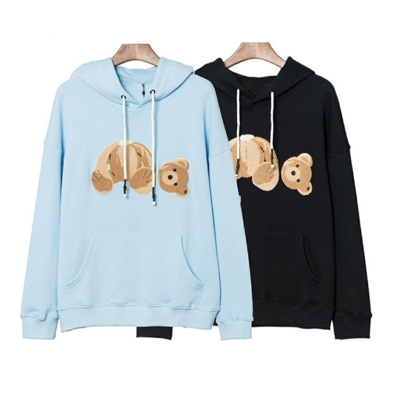

New sale fashion A PALM hoodie ANGELS Broken Bear sweatshirt Teddy Bear Trendy Terry Explosion Sweater style Men and Women Size -XL 01