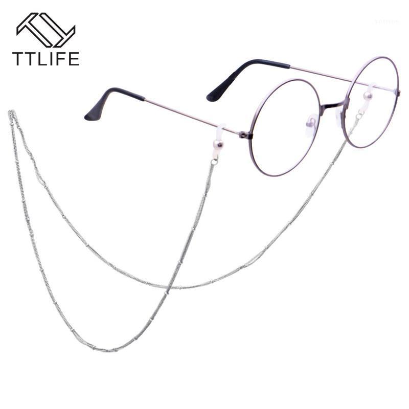 

TTLIFE Vintage Metal Glasses Chain Sunglasses Cords Casual Pearl Beaded Geometric Glasses Chain For Fashion Men Women1