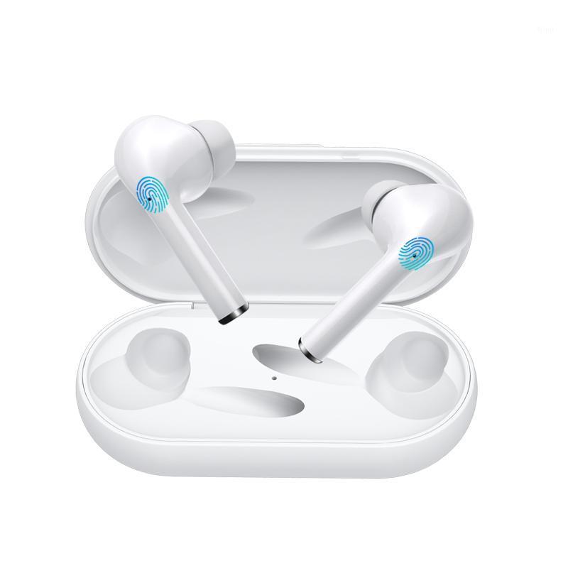 

TWS Hifi Stereo Headphone V5.0 Bluetooth Earphones Sport Headset with Charging Box for Earphone Earbuds1, White