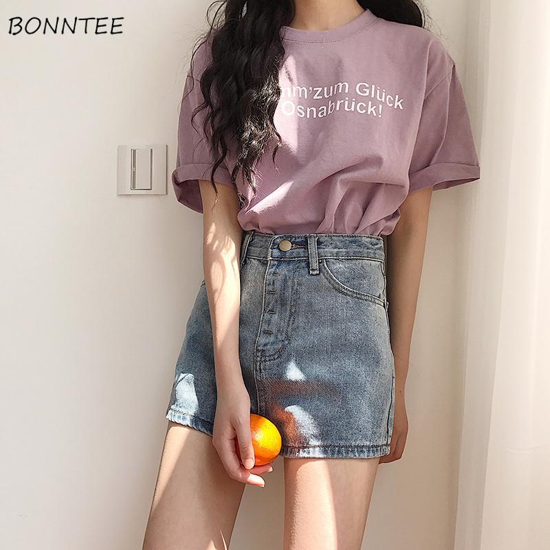 

Shorts Women Summer Trendy Chic Korean Students Basic Denim Short Womens High Quality Slim Simple Daily Lady Fashion Soft Pocket, Blue