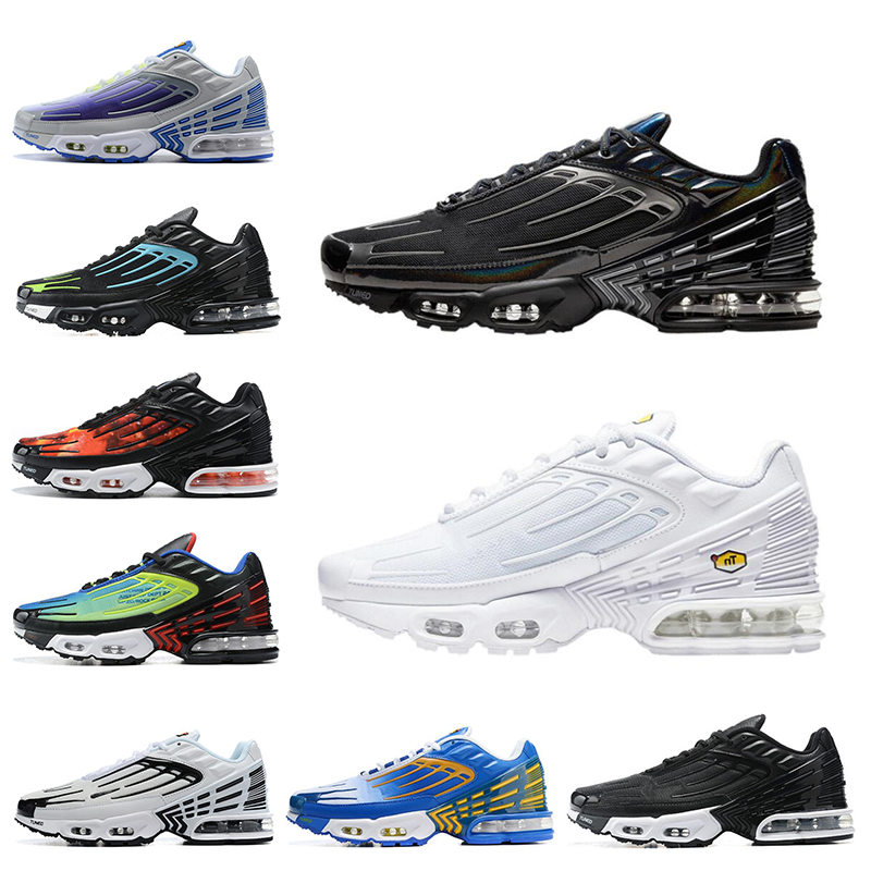 TN Plus SE 3 Orange Hommes Chaussures de course Chaussures de plein air chaussures bleu rouge coureurs Hommes formateurs jogging respirant Sneake