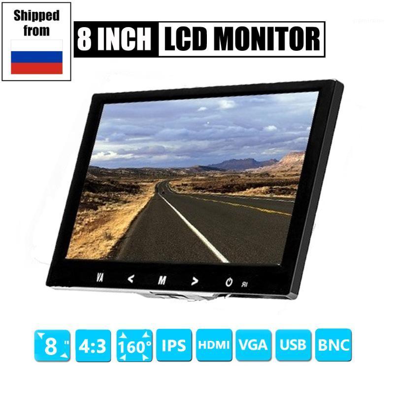 

4:3 8 inch TFT LCD Color Video Monitor CCTV Monitor Screen VGA BNC AV Input for PC CCTV Security and Stand Rotating Screen1