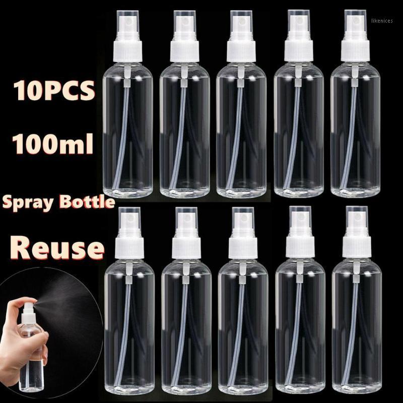 

Spray Bottle 100ml 10/5PCS Portable Empty Container Mini Transparent Reuse Travel Car Plastic Perfume Atomizer Safety Clean1