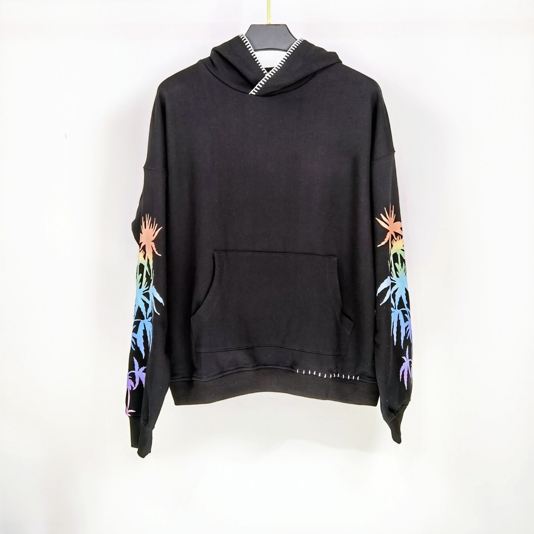 

ens Hoodie Sweatshirt Hip Hop Top Quality Fashion Men Women Stylist Hoodie Street Style Long Sleeve Pull String Hooded Sweatshirts, Black