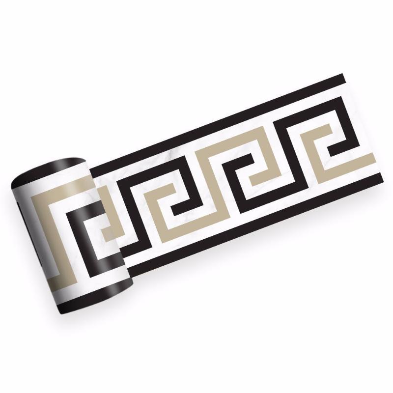 

2M Self-Adhesive Side Line Tile Sticker Bathroom Kitchen Restaurant Wall Stair Floor Border Tile Sticker Wall Home Decor