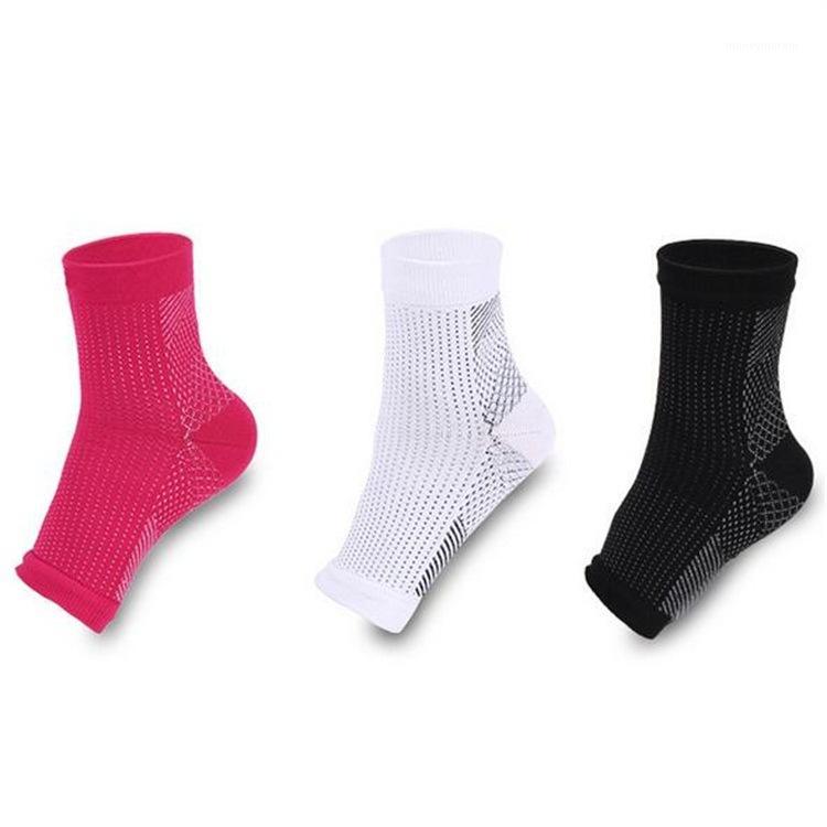 

Women Men Ankle Heels Support Men Compression Foot Protect Angel Sleeve Heel Arch Support Pain Relief Hot Socks1, Black