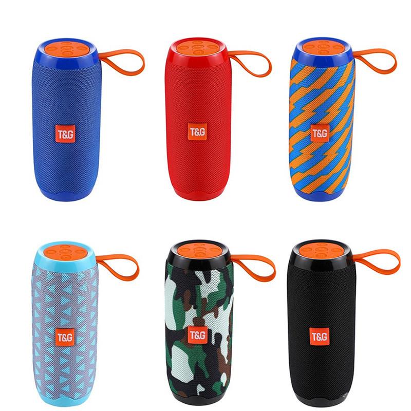 

TG106 Mini Bluetooth Speaker Hifi Stereo Protable Wireless Soundbox Subwoofers Loudspeaker Outdoor MP3 Music Players USB FM PK TG116 TG117