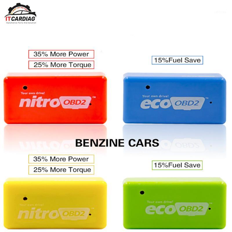 

10pcs/lot EcoOBD2 For Benzine Chip Tuning Box NitroOBD2 Diesel Gasoline Plug & Driver Saving 15% Fuel Lower Emission1
