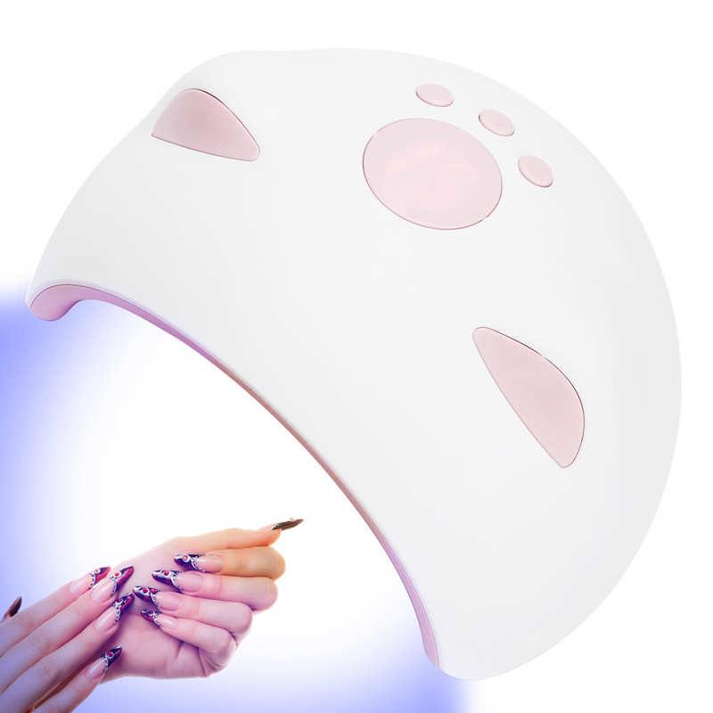 

60W Intelligent Nail Lamp UV LED Lamp USB Nail Dryer Timing Machine Acrylic Gel Polish Dryer Light Salon Home Manicure Tool, As pic