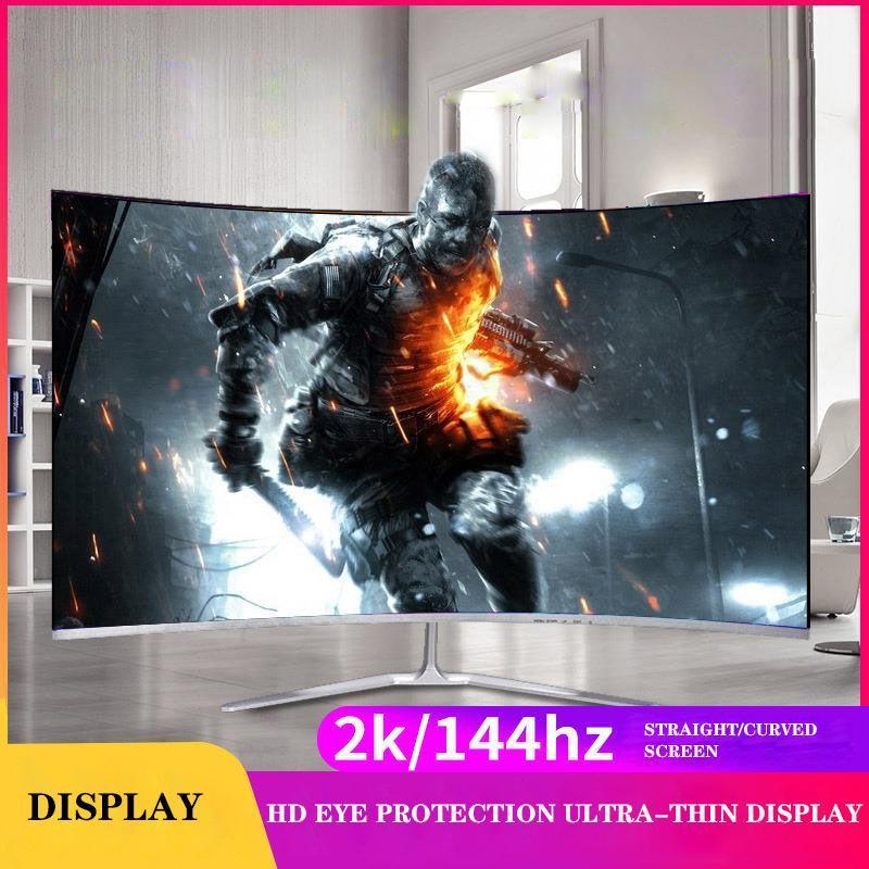 

The New 2K32-Inch 144Hz 24/27/32-Inch High-Definition Borderless Curved Computer Monitor Desktop Office Curved Screen1