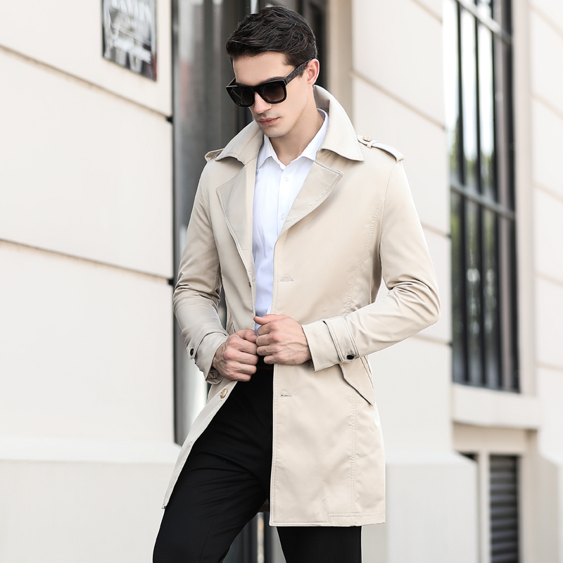 

2021 Spring Coat Fashion High-quality Men's Business Fine Suit Jacket Plus Size M-4xl 8DYV, Black