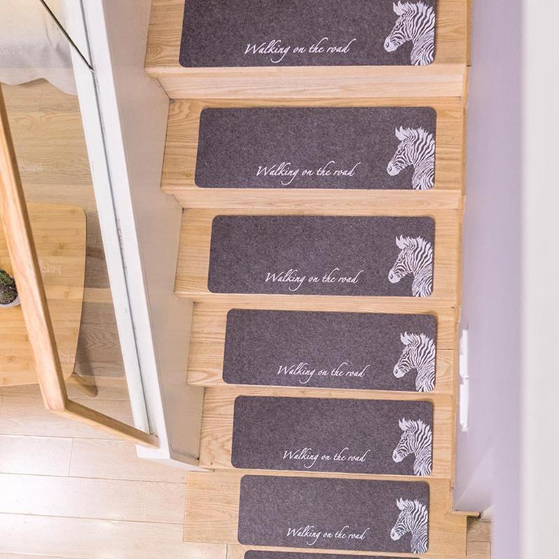 

Luminous Staircase Floor Mats Self-adhesive Stair Floor Sticker Stair-steps Office Stairway Rugs Slip Non Carpets Home R5O0
