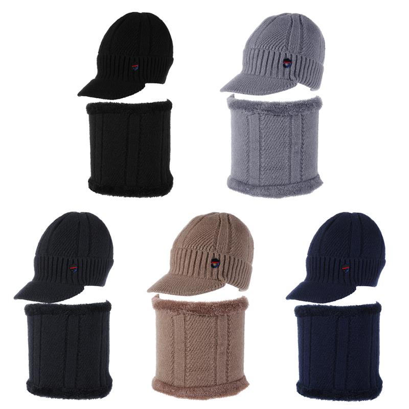 

Winter Hat Beanies Hats Winter Beanies For Men Women Wool Scarf Caps Balaclava Mask Bonnet Knitted Hat